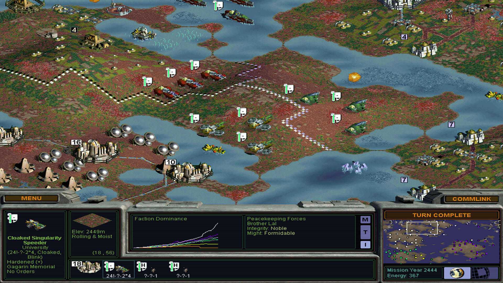 Screenshot for Sid Meier's Alpha Centauri