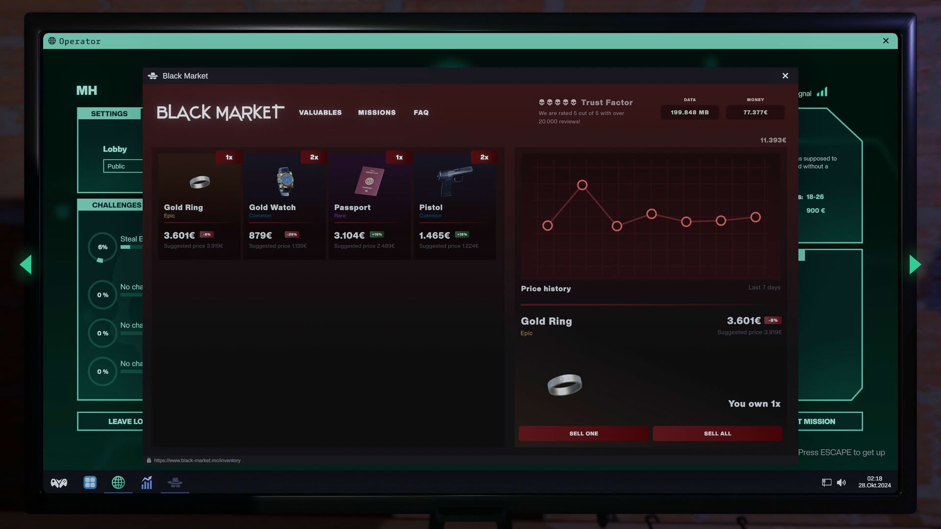 Screenshot for Midnight Heist