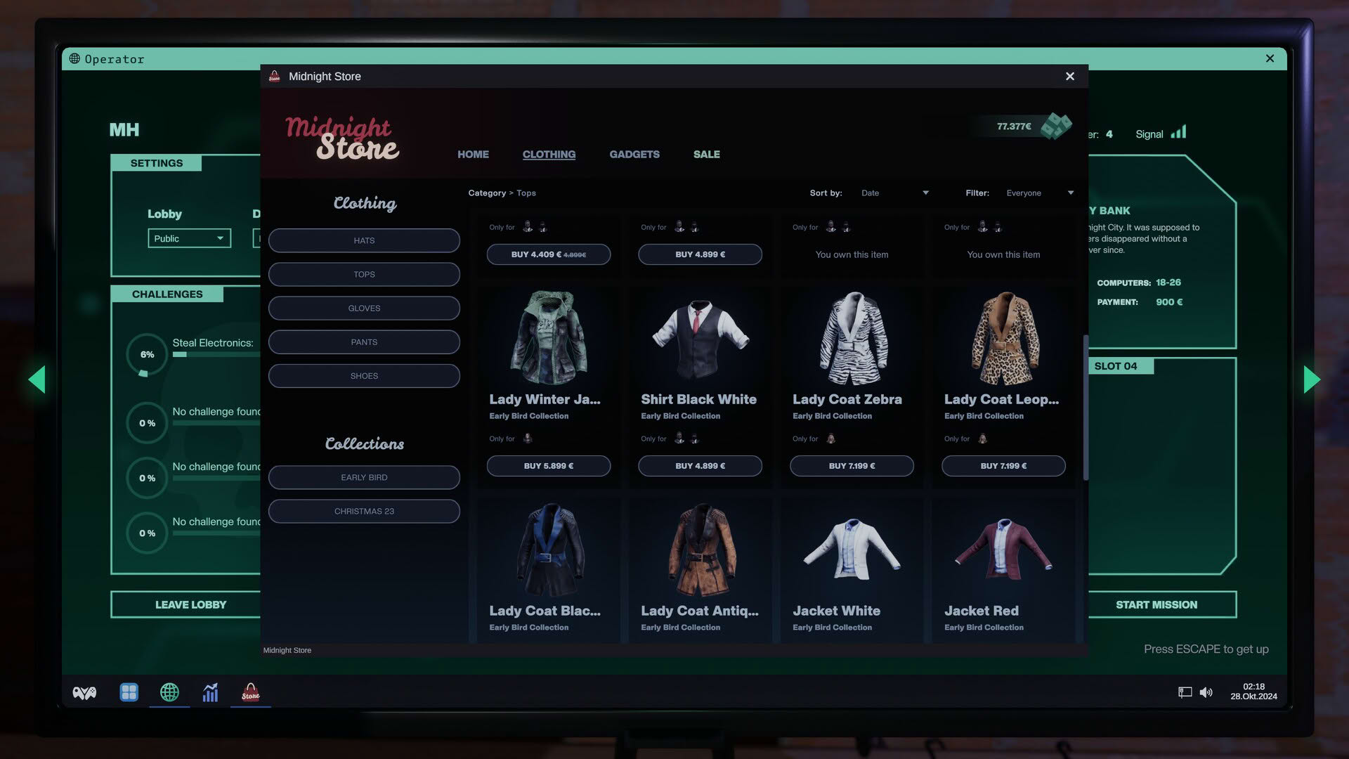 Screenshot for Midnight Heist