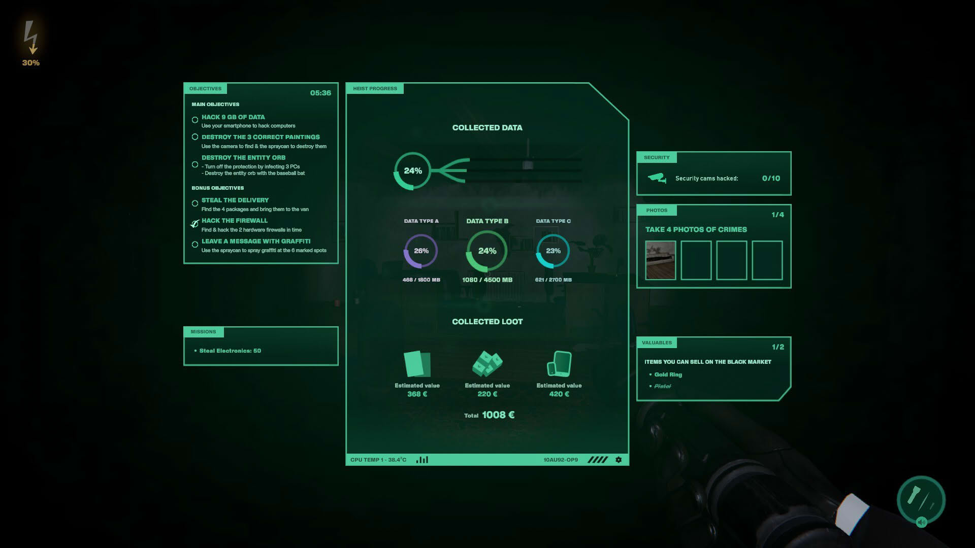 Screenshot for Midnight Heist