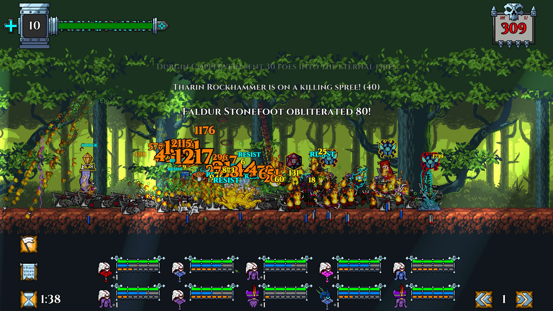 Screenshot for Dwarves: Glory, Death and Loot