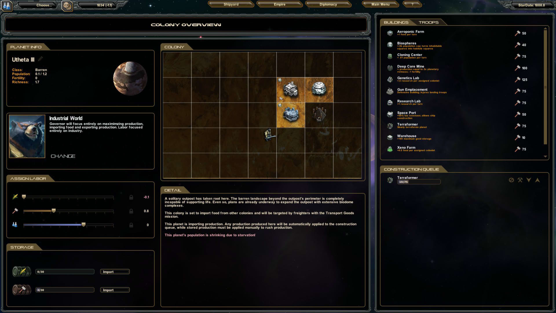 Screenshot for StarDrive