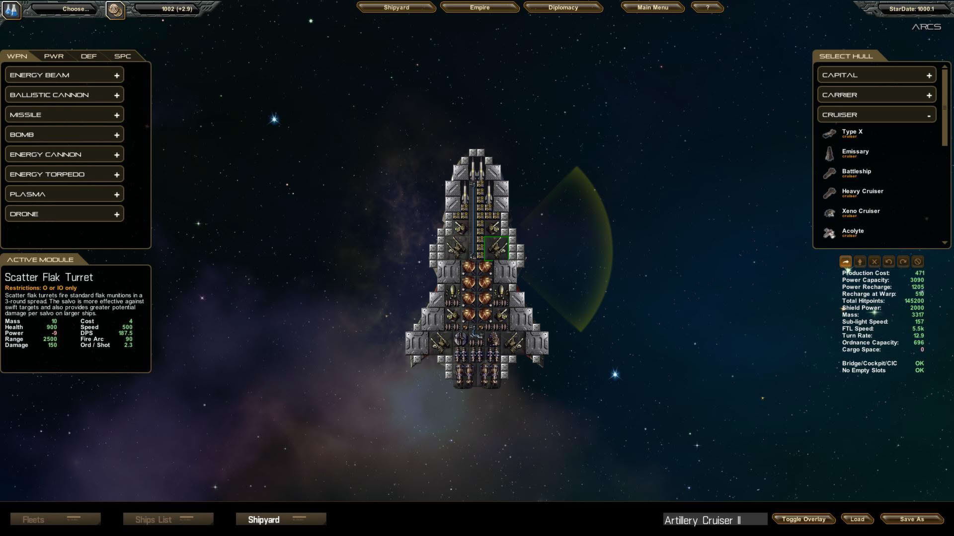 Screenshot for StarDrive