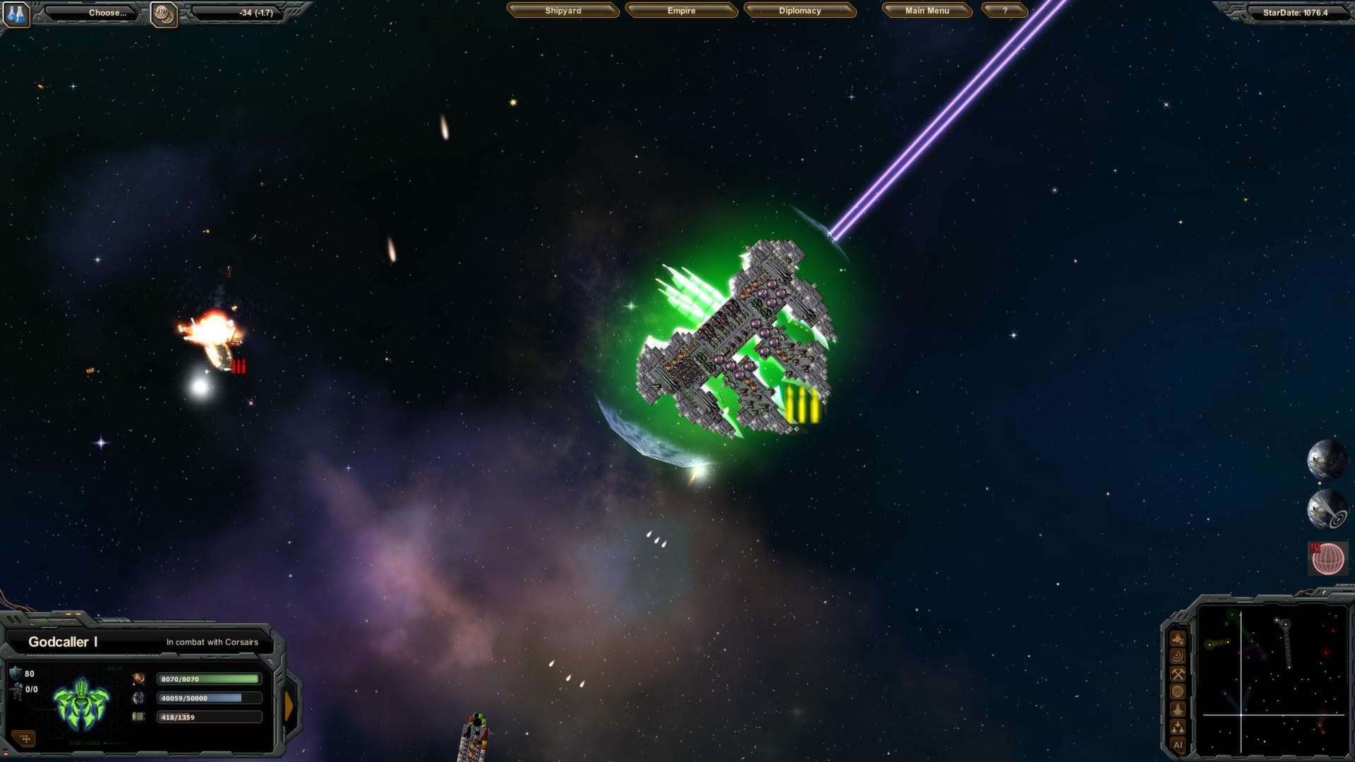 Screenshot for StarDrive