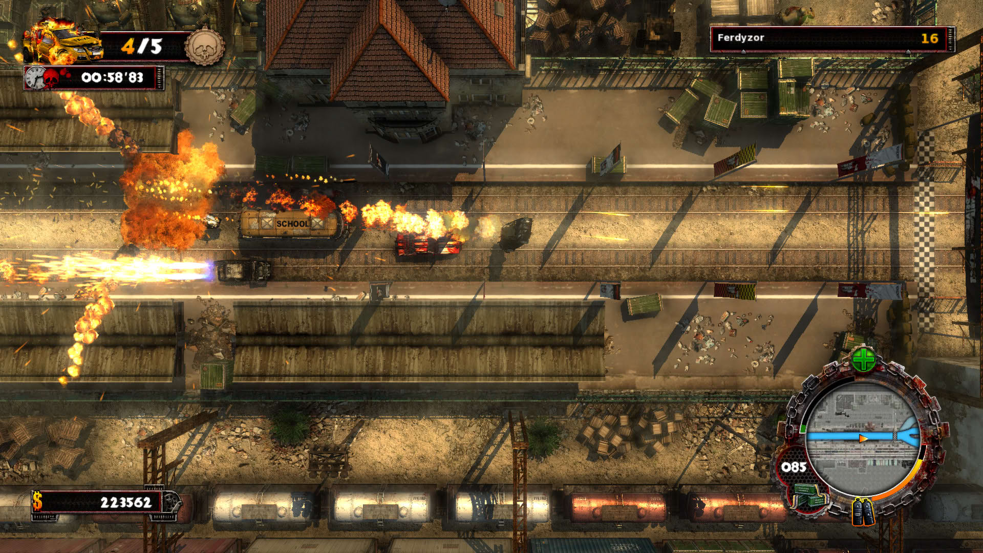 Screenshot for Zombie Driver HD