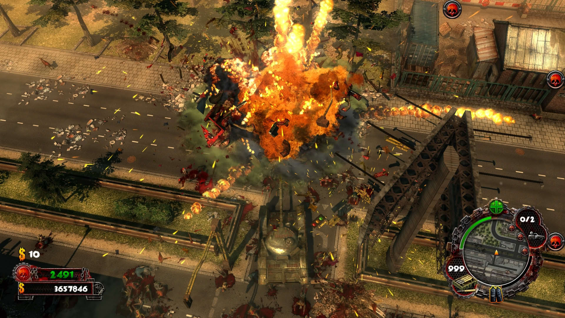 Screenshot for Zombie Driver HD