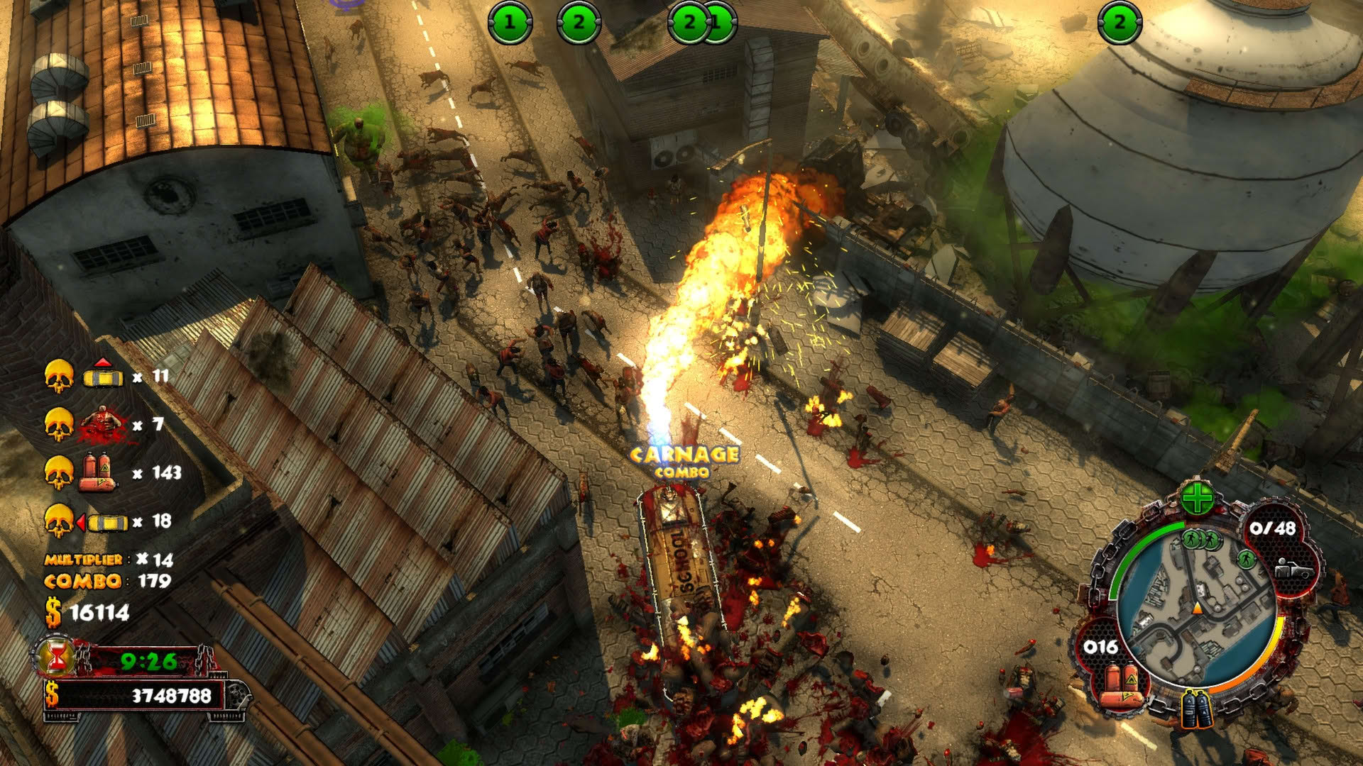 Screenshot for Zombie Driver HD
