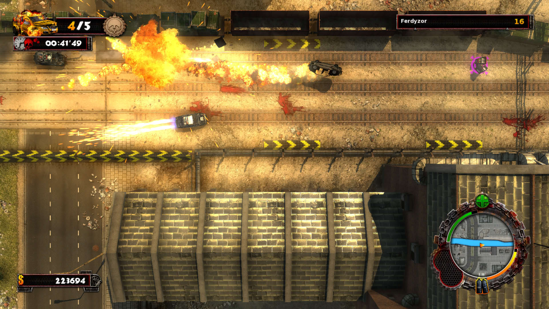 Screenshot for Zombie Driver HD