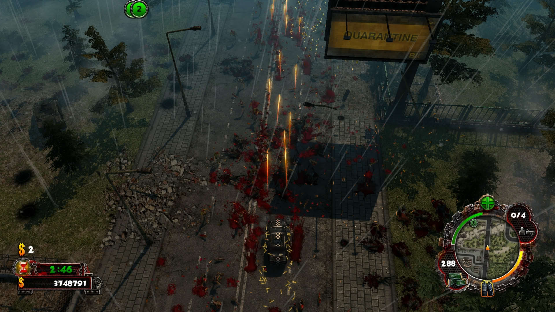 Screenshot for Zombie Driver HD