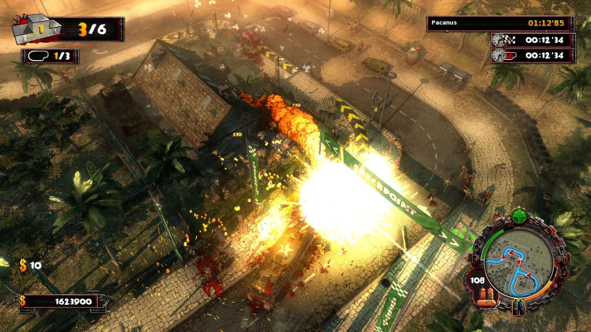 Screenshot for Zombie Driver HD