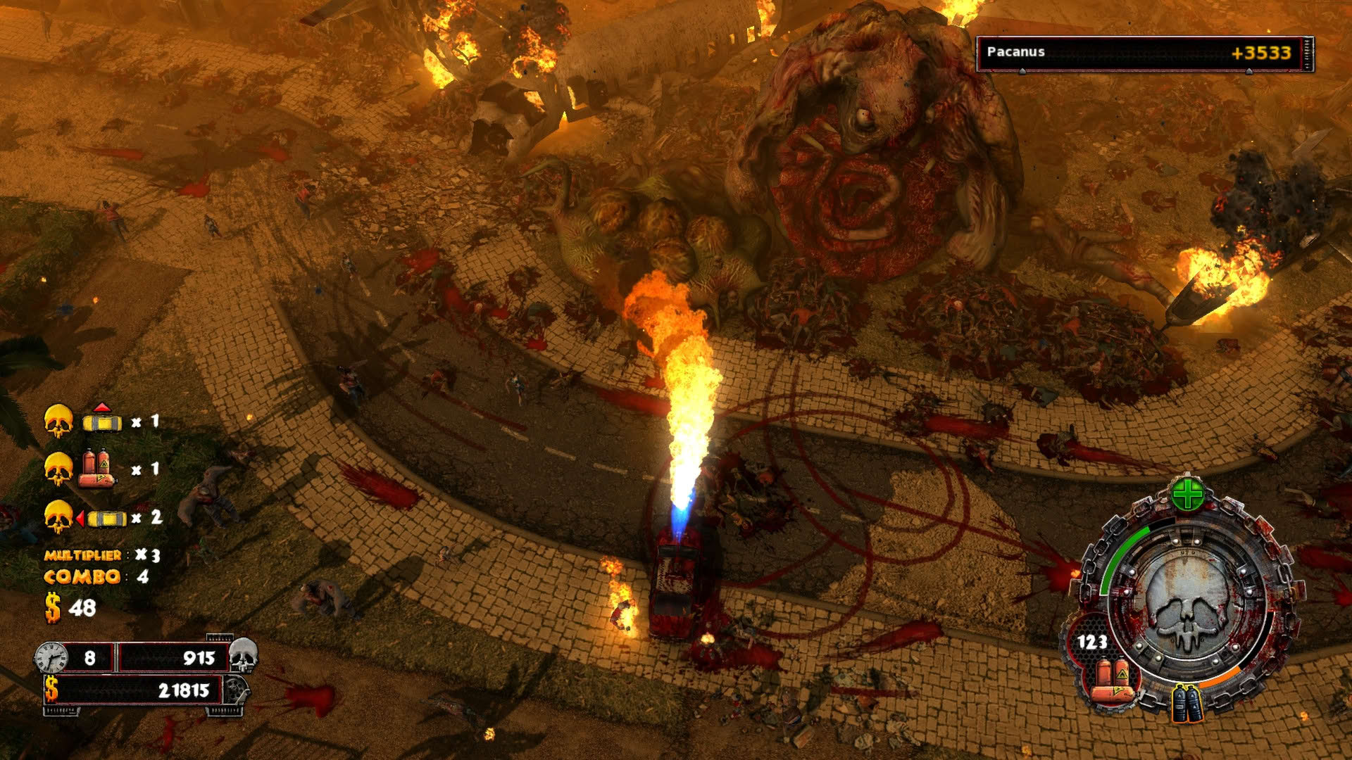 Screenshot for Zombie Driver HD