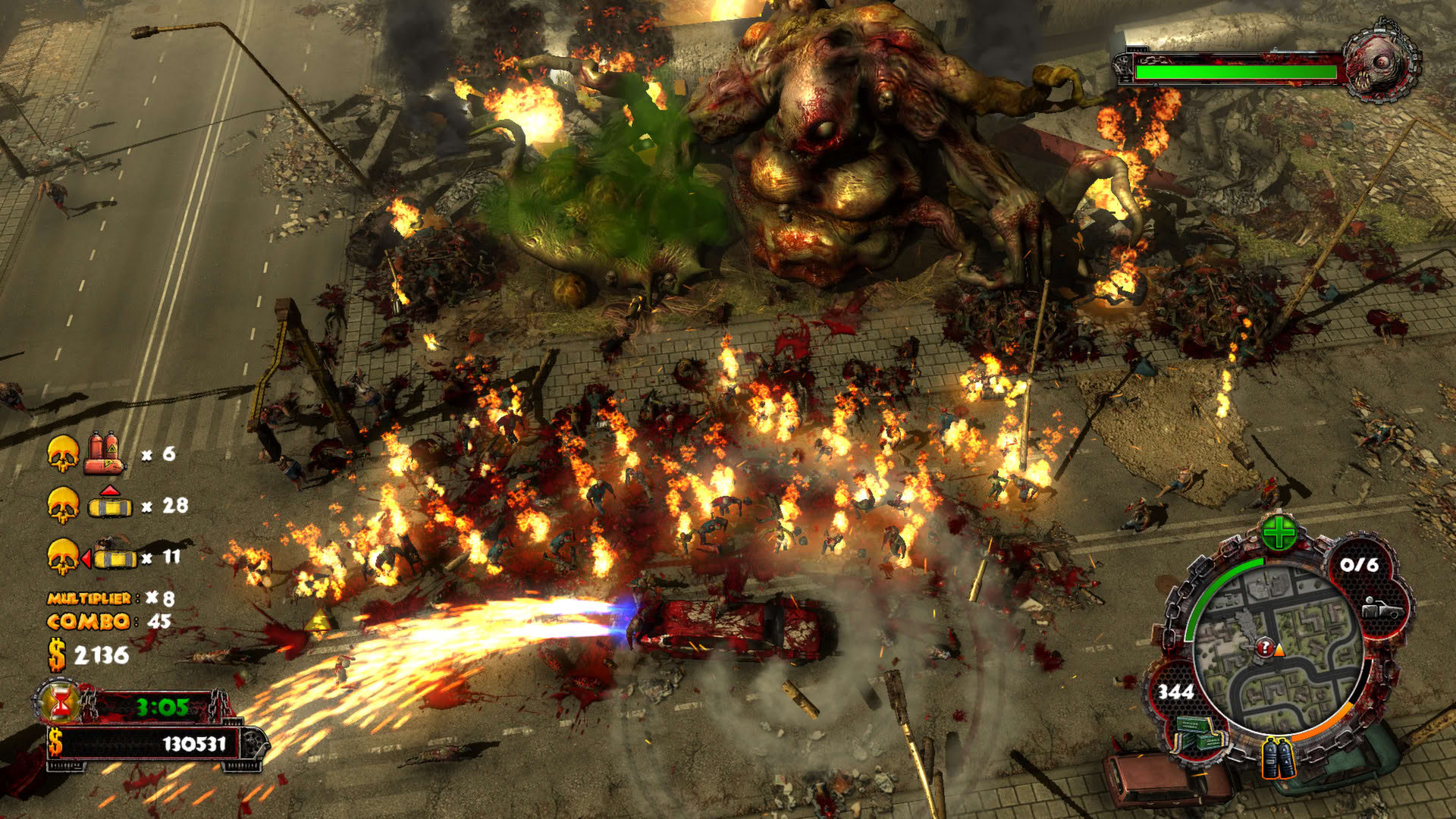 Screenshot for Zombie Driver HD