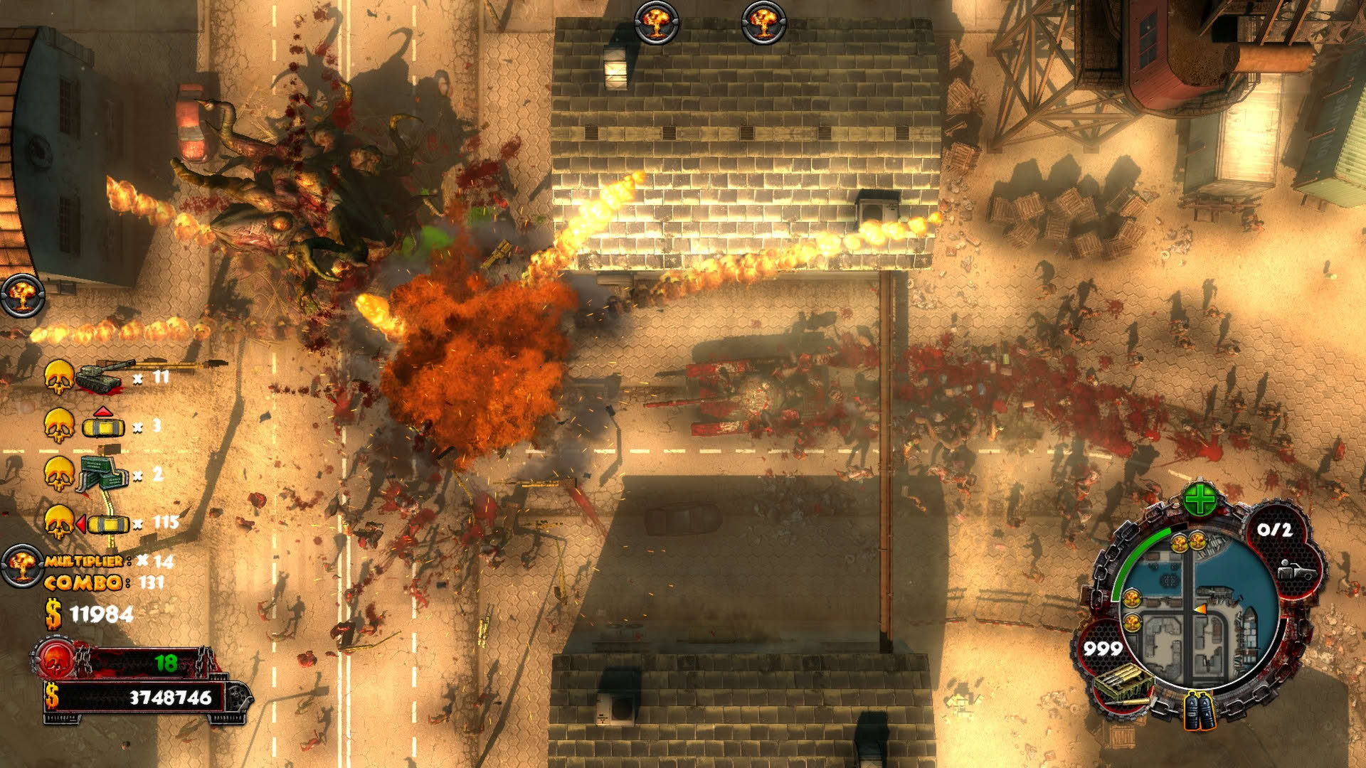 Screenshot for Zombie Driver HD