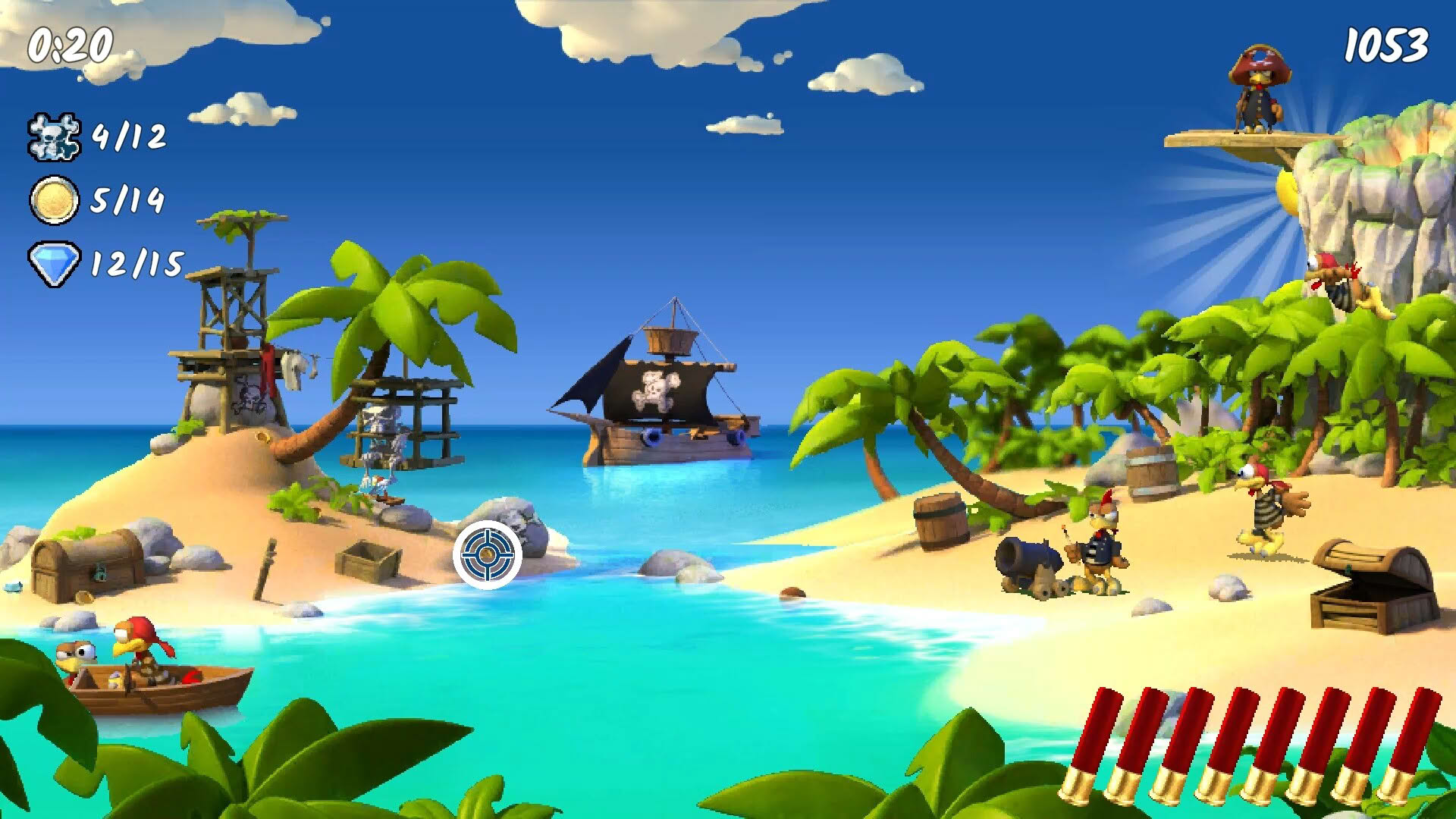 Screenshot for Crazy Chicken: Pirates