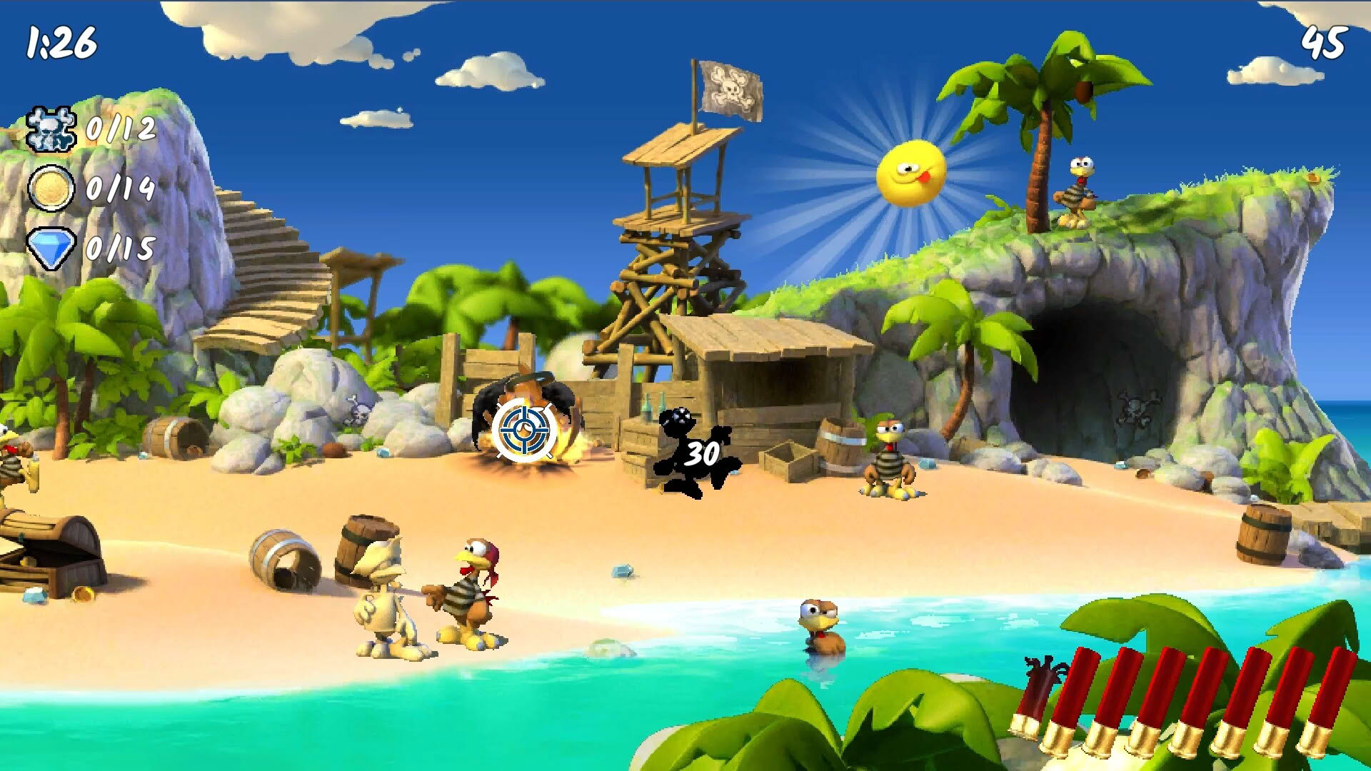 Screenshot for Crazy Chicken: Pirates