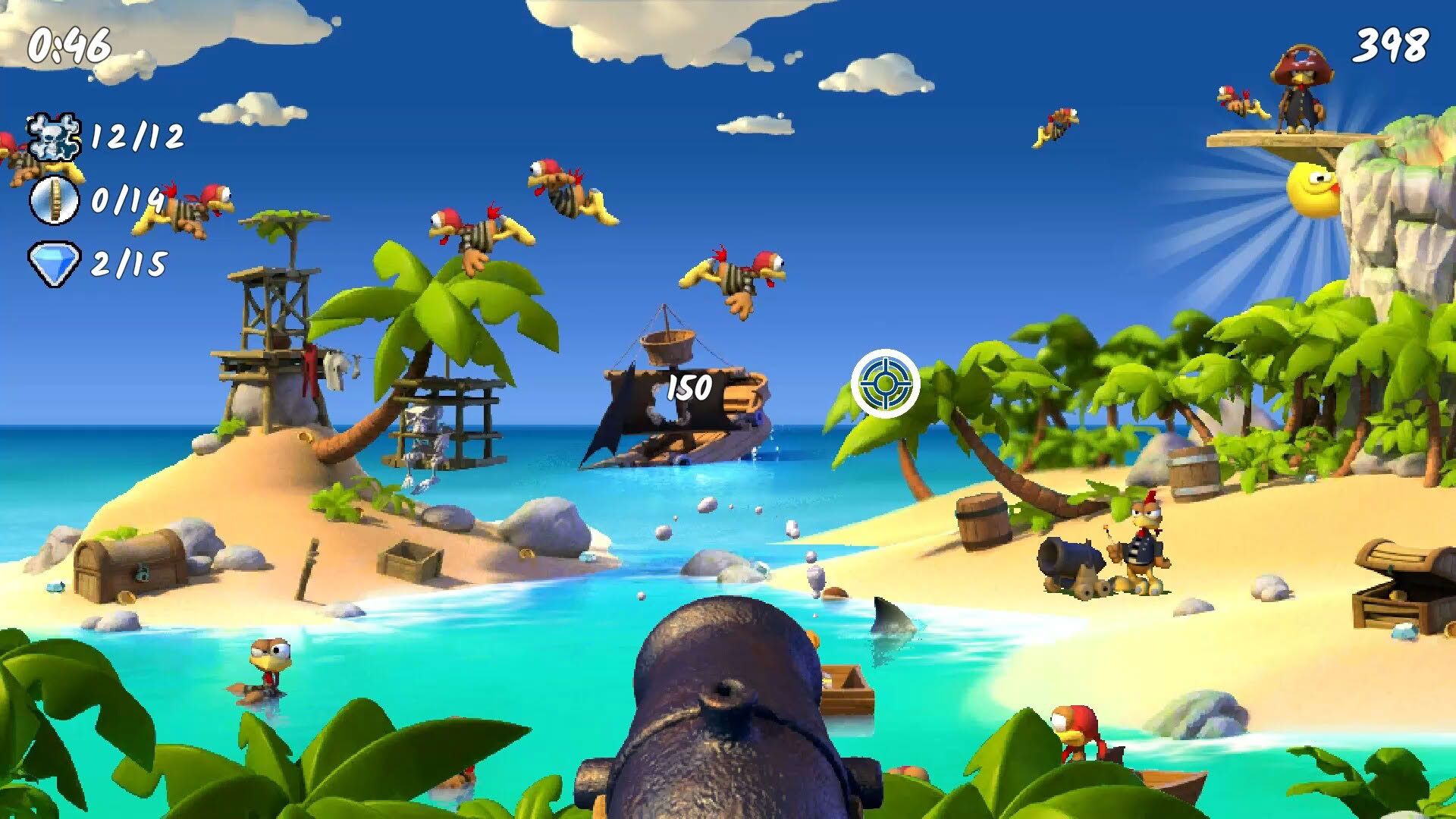 Screenshot for Crazy Chicken: Pirates