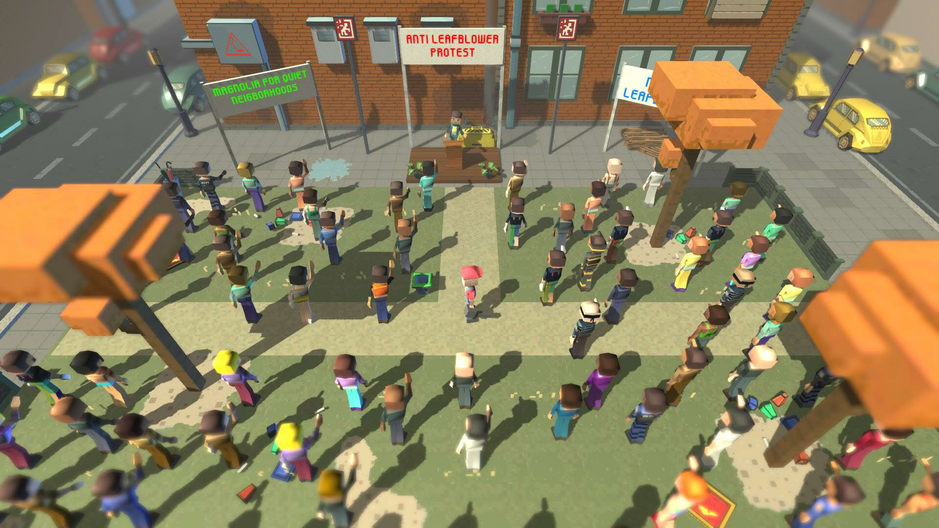 Screenshot for Leaf Blower Man: This Game Blows!