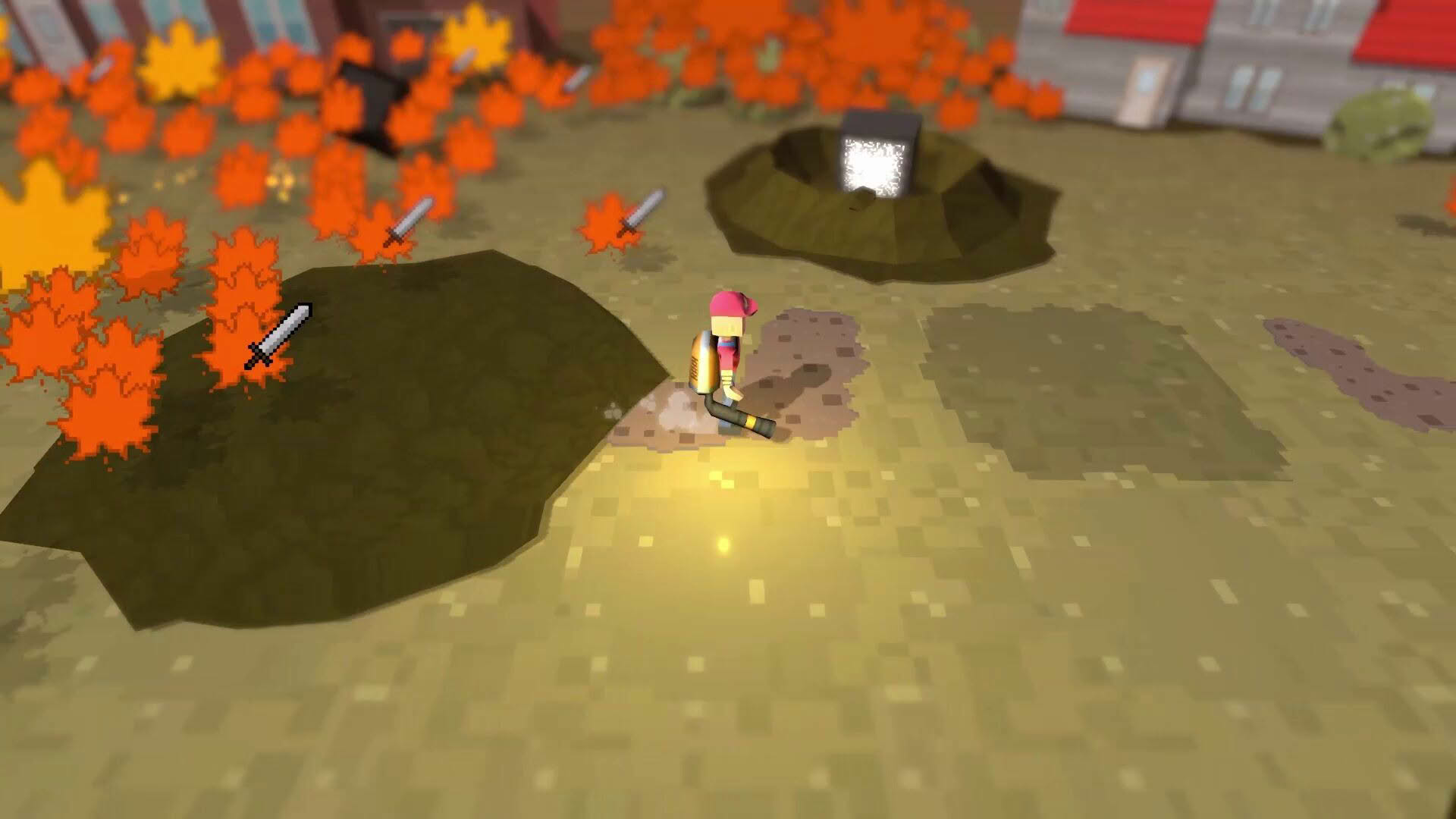 Screenshot for Leaf Blower Man: This Game Blows!