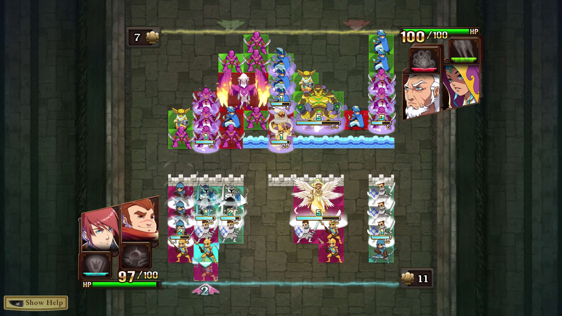 Screenshot for Might & Magic: Clash of Heroes