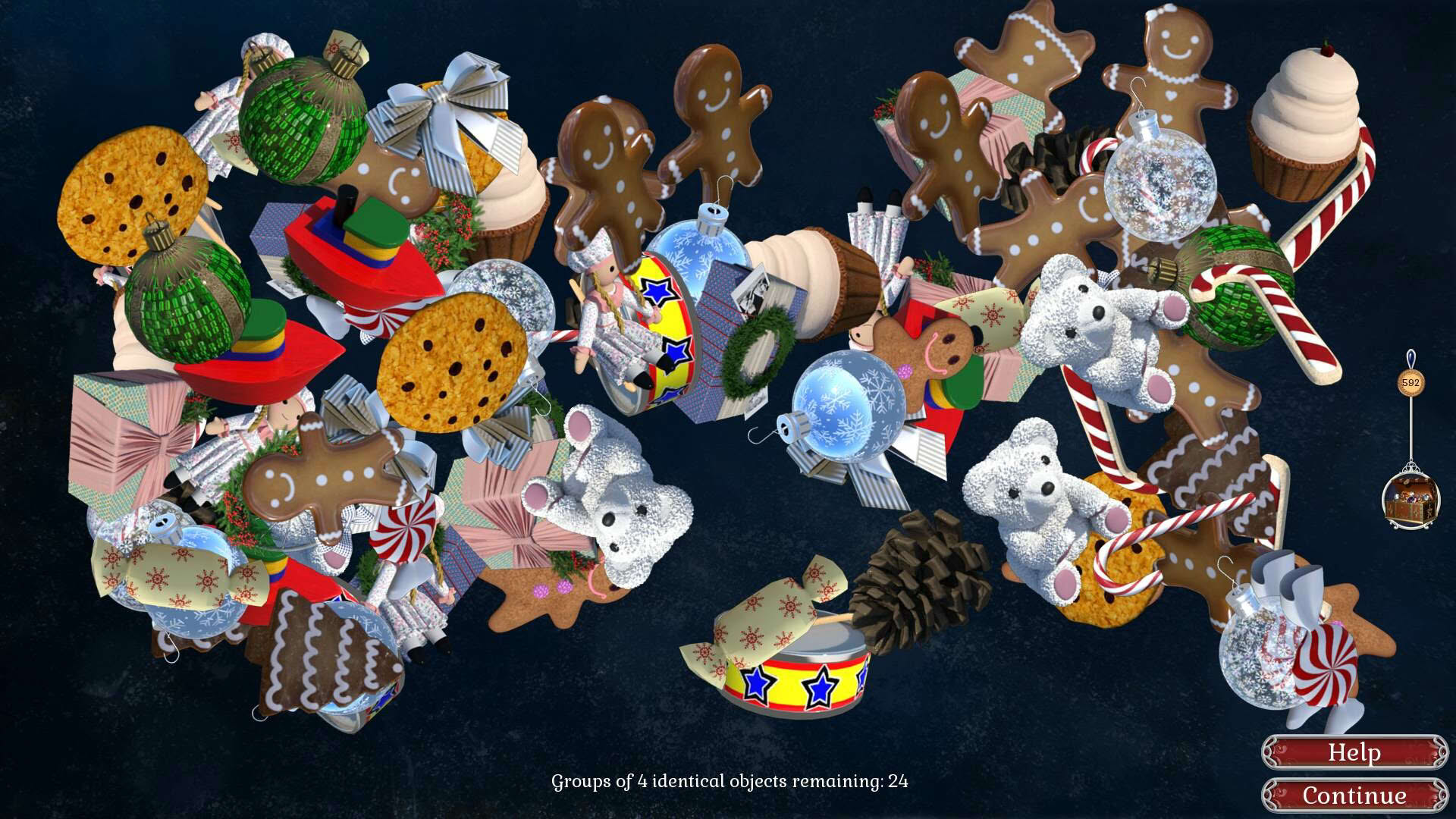 Screenshot for Jewel Match: Winter Wonderland 2 - Collector's Edition