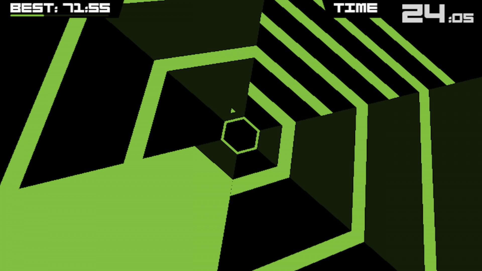 Screenshot for Super Hexagon
