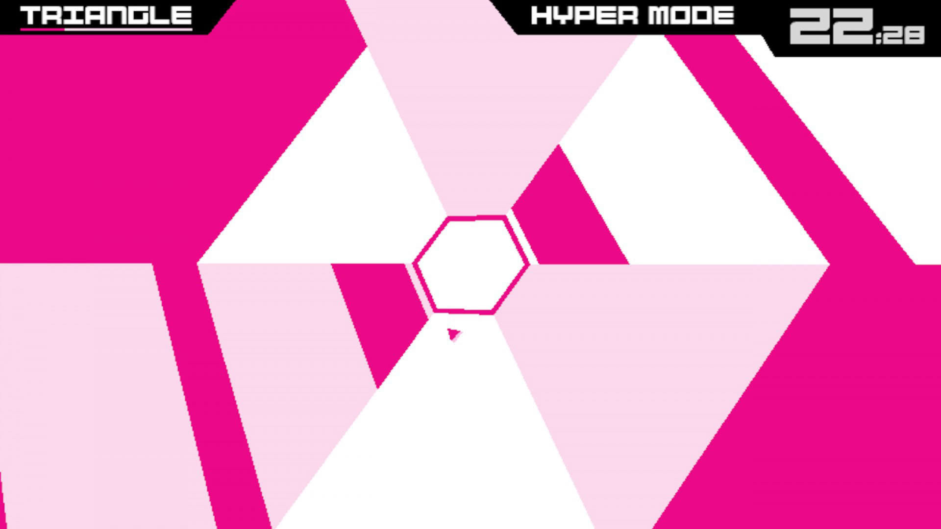Screenshot for Super Hexagon