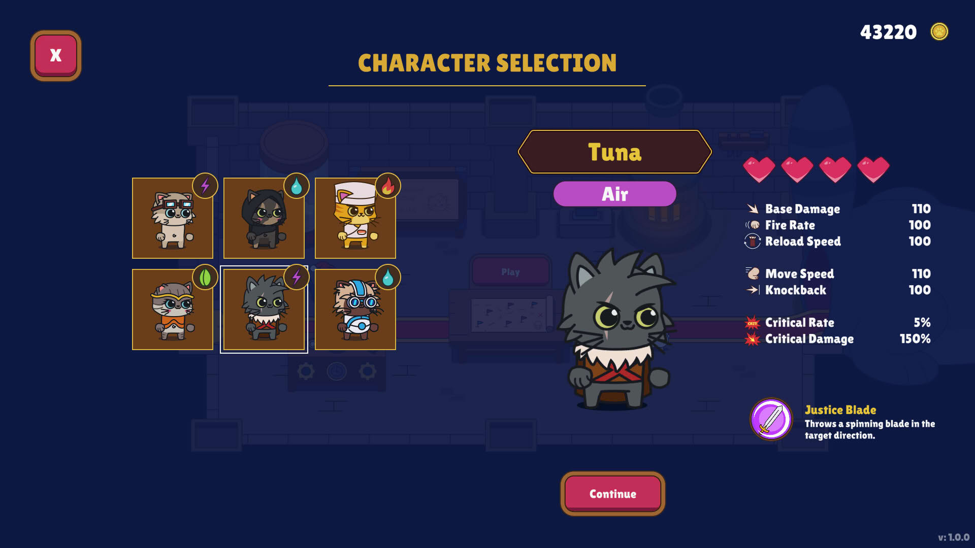 Screenshot for Kitty Survivors: Rogues of Catmere