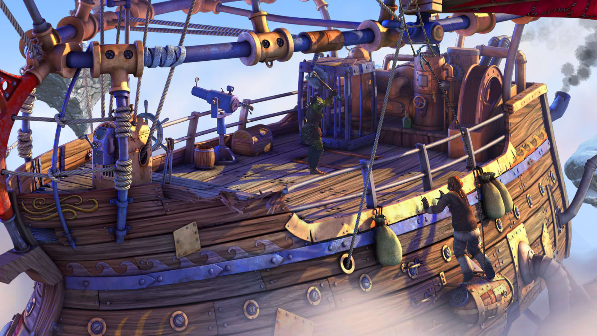 Screenshot for The Book of Unwritten Tales: The Critter Chronicles