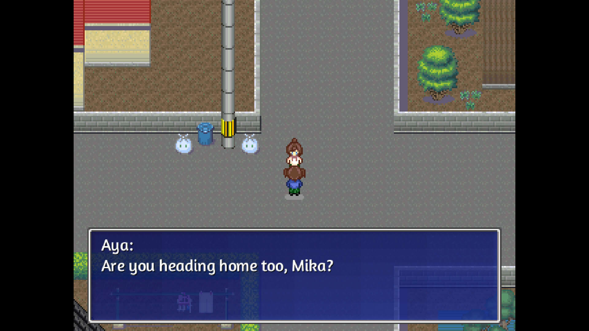 Screenshot for Pixel Town: Akanemachi Mystery