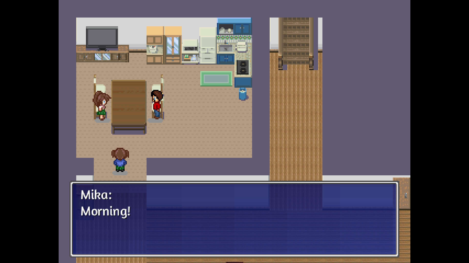 Screenshot for Pixel Town: Akanemachi Mystery