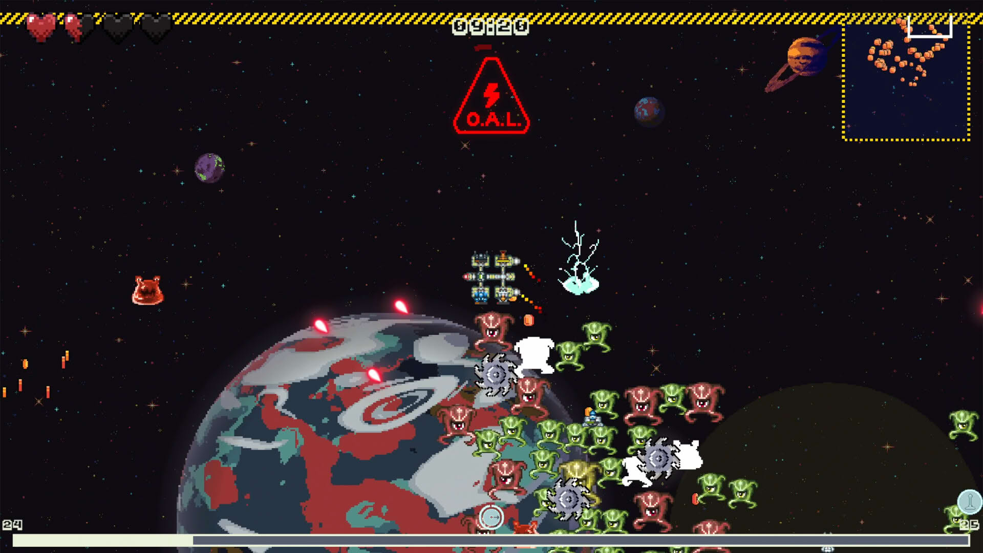 Screenshot for Space Mercenary Defense Force