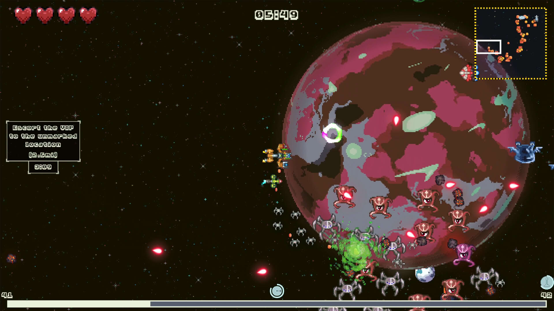 Screenshot for Space Mercenary Defense Force