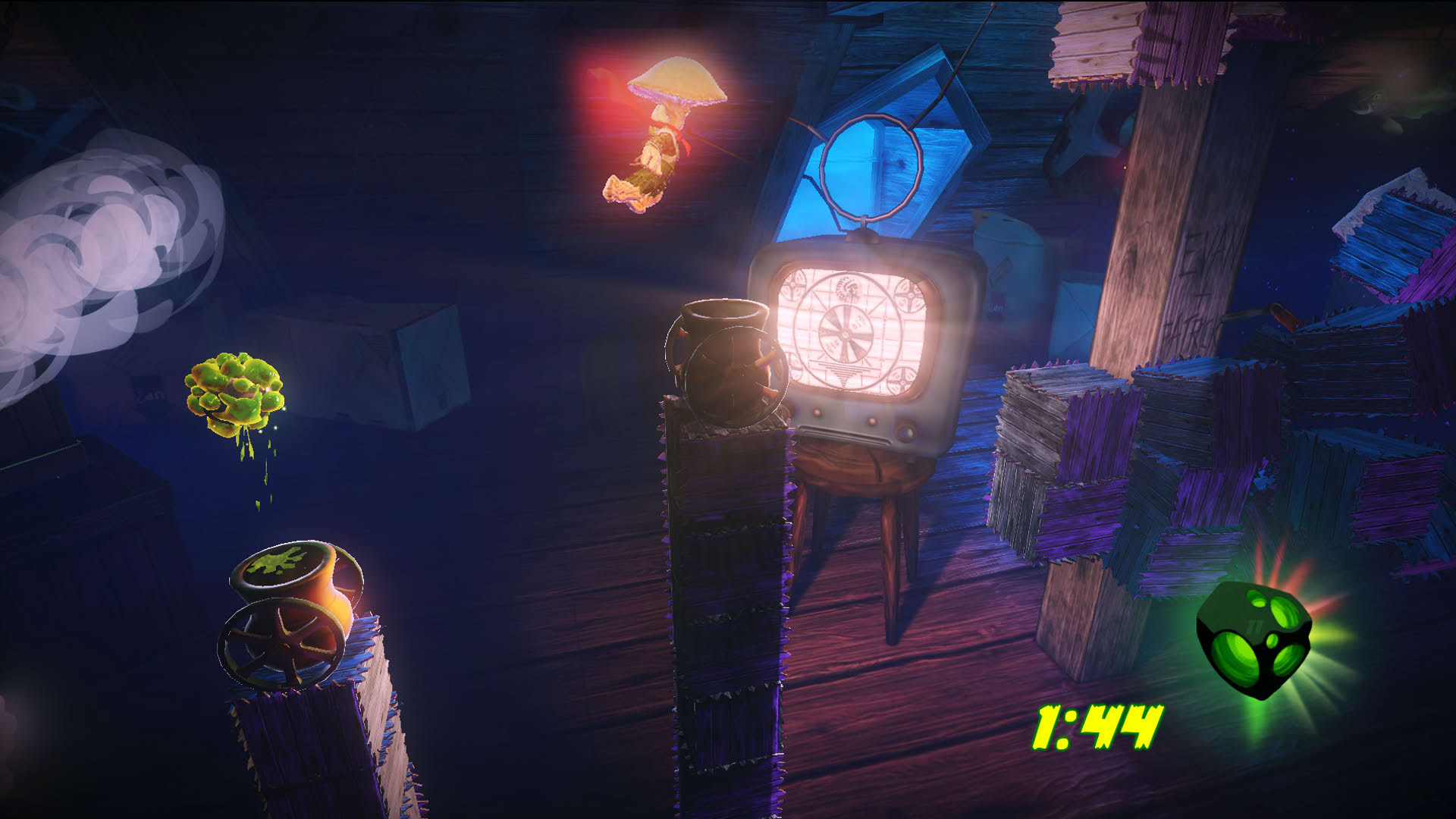 Screenshot for Mushroom Men: Truffle Trouble