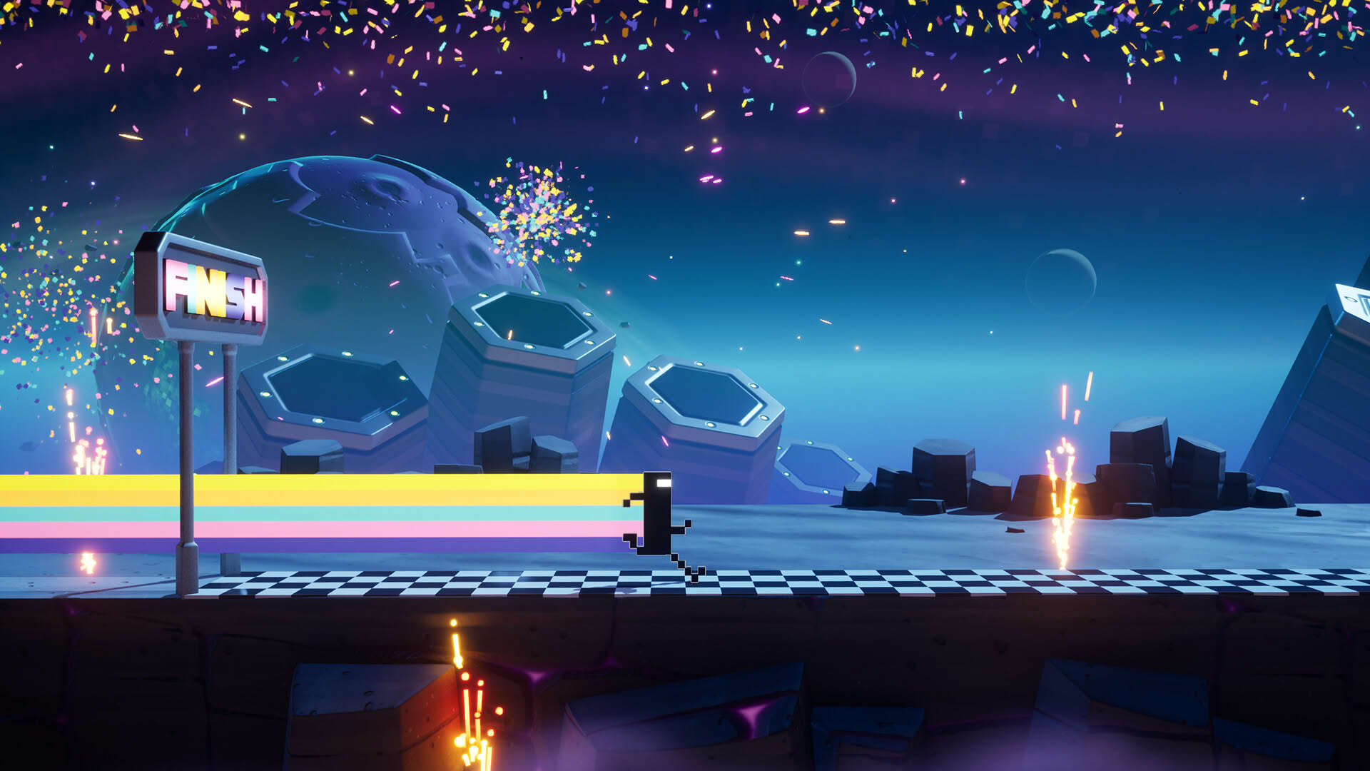 Screenshot for Bit.Trip Rerunner
