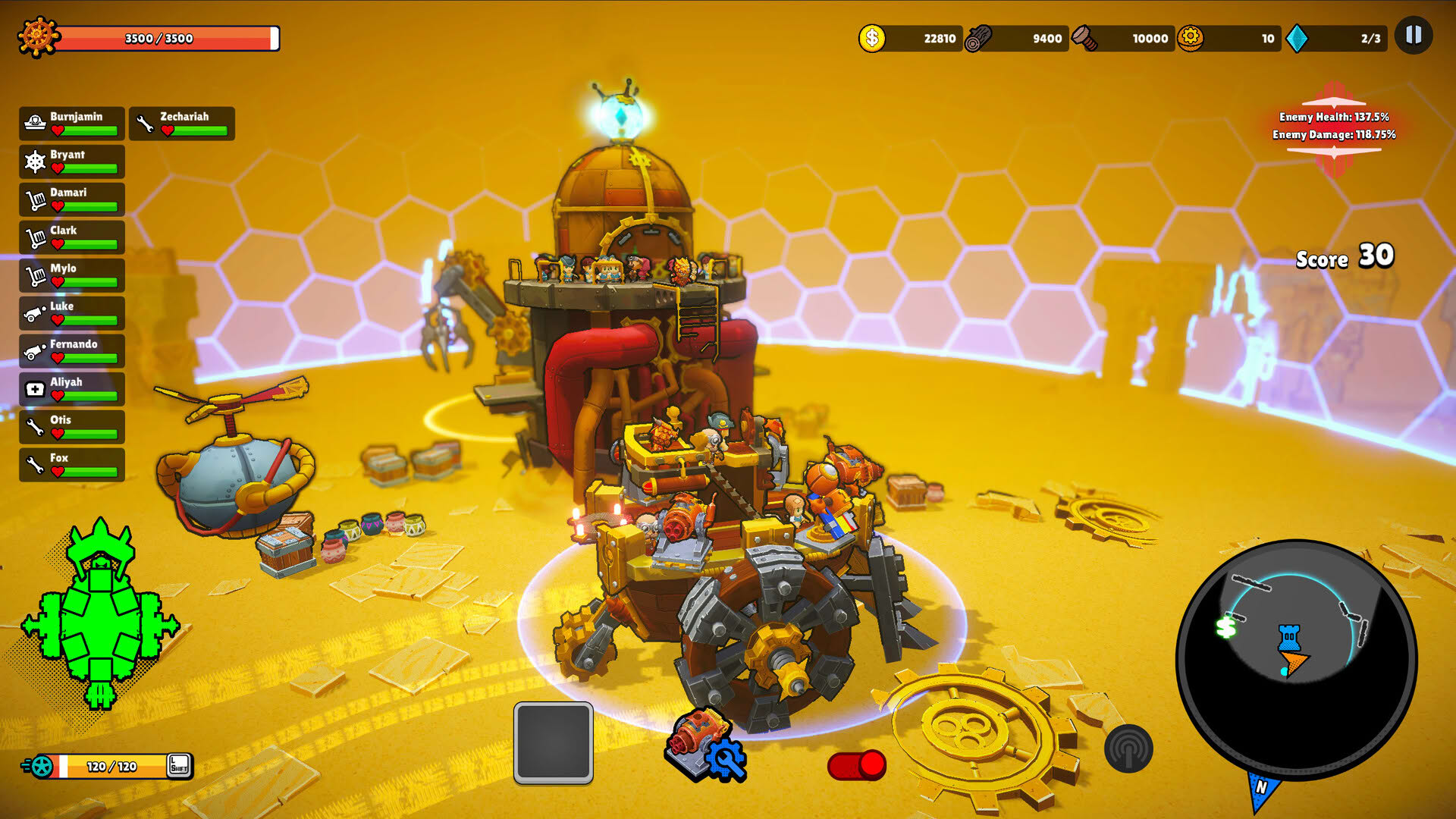 Screenshot for Zombie Rollerz: The Last Ship