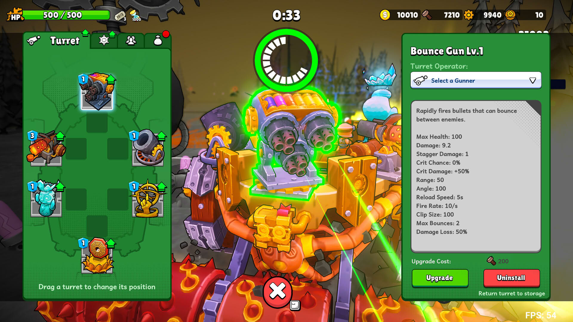 Screenshot for Zombie Rollerz: The Last Ship