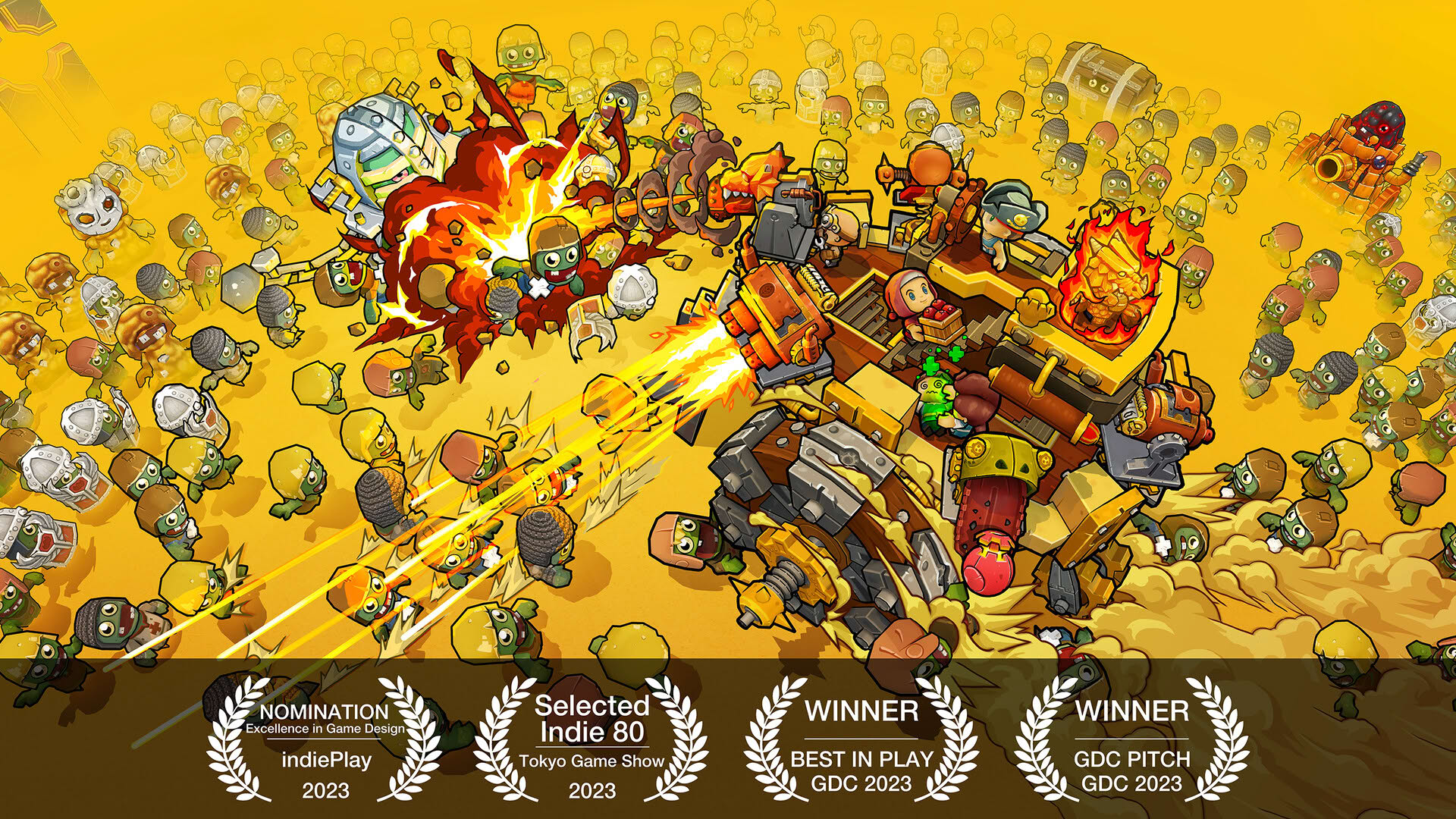 Screenshot for Zombie Rollerz: The Last Ship