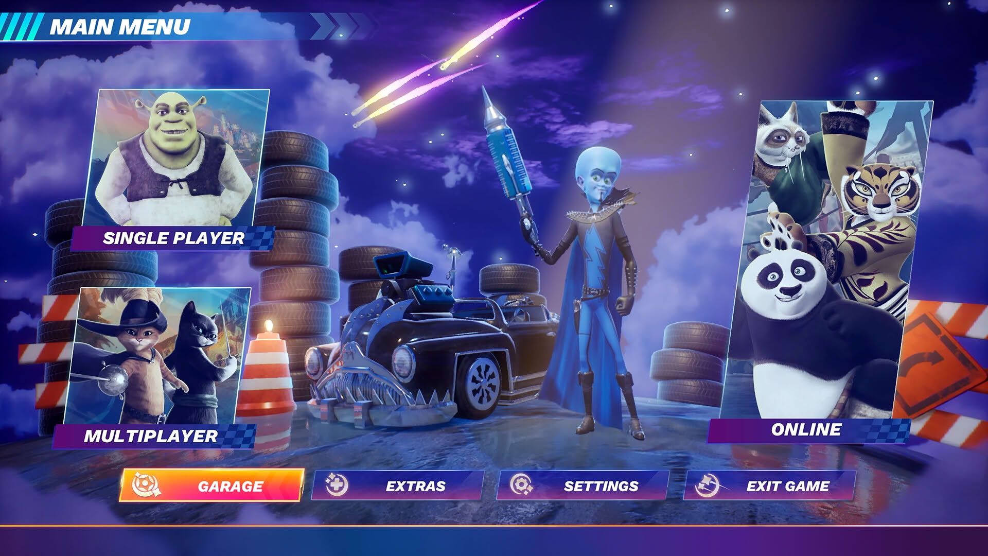 Screenshot for DreamWorks All-Star Kart Racing