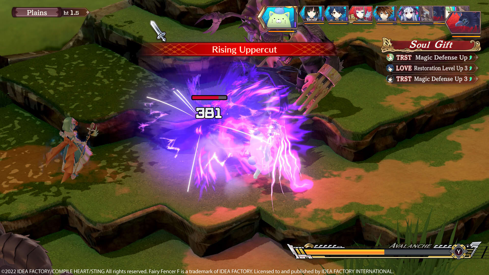 Screenshot for Fairy Fencer F: Refrain Chord