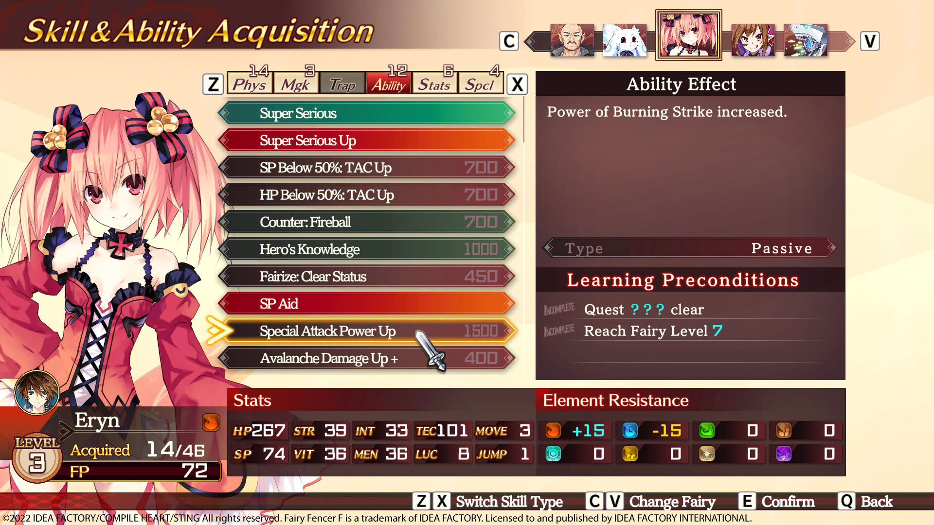 Screenshot for Fairy Fencer F: Refrain Chord