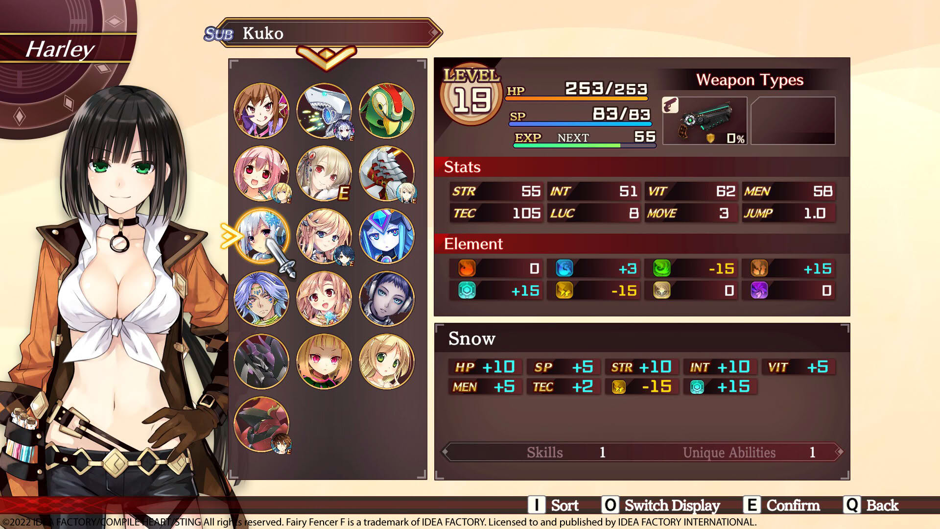 Screenshot for Fairy Fencer F: Refrain Chord