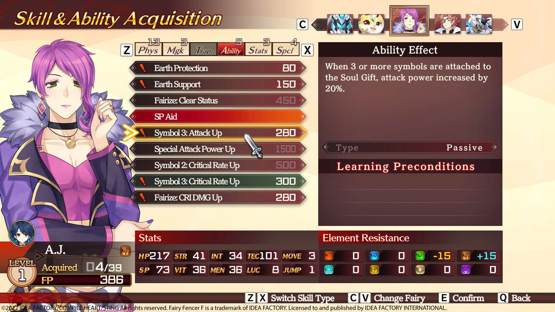 Screenshot for Fairy Fencer F: Refrain Chord