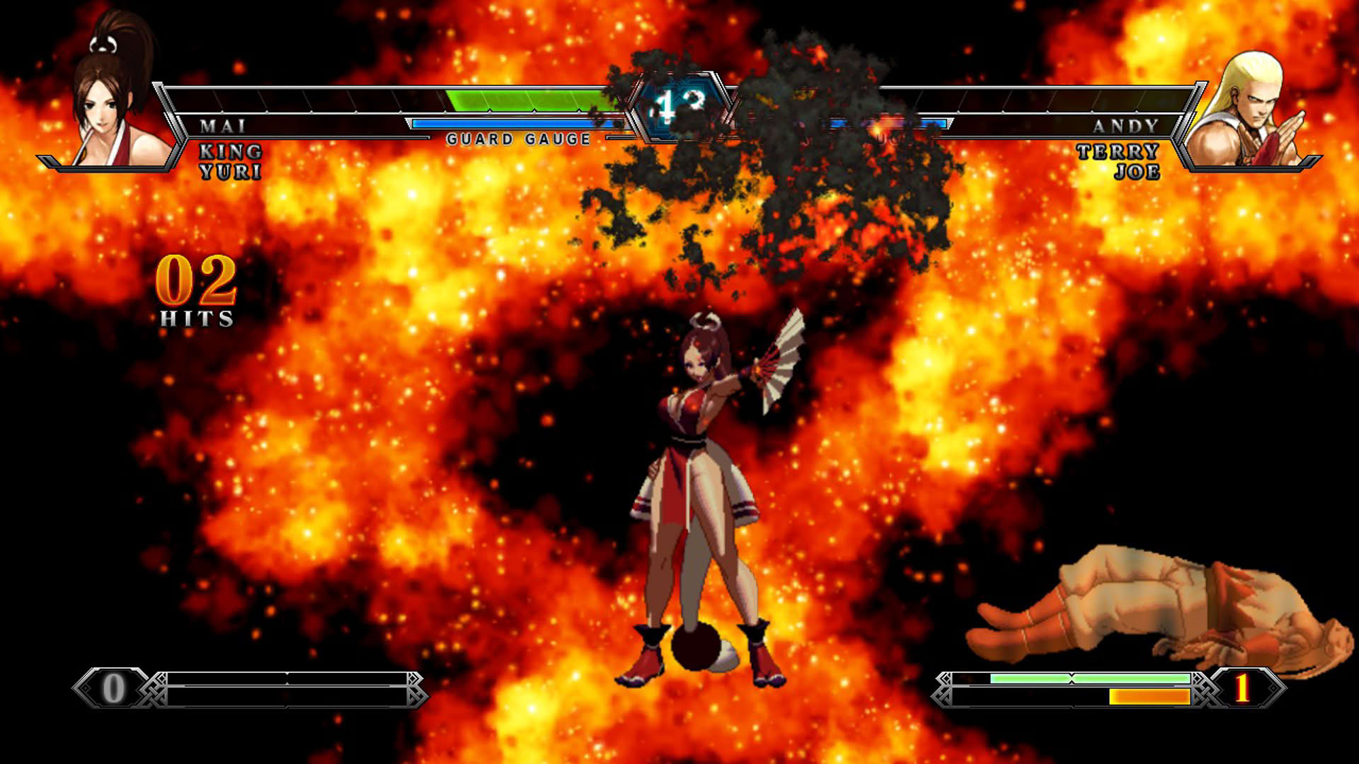 Screenshot for The King of Fighters XIII