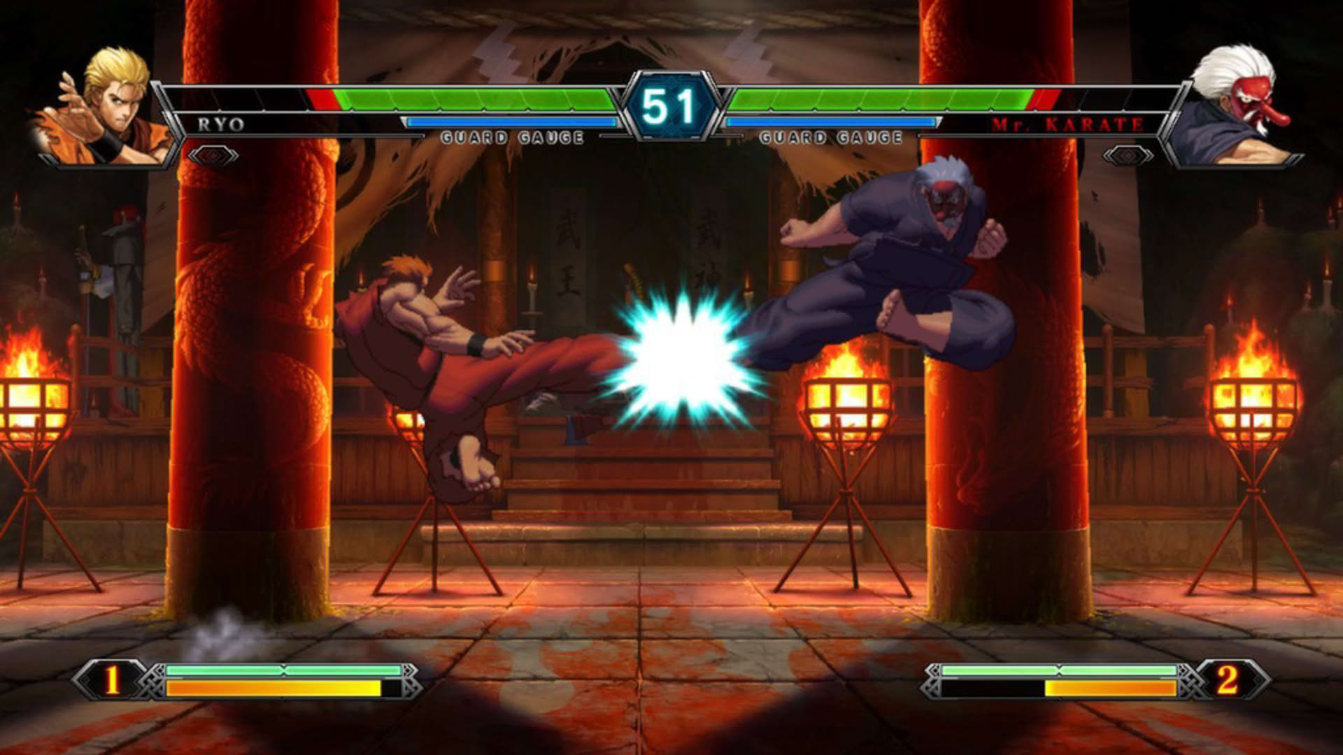 Screenshot for The King of Fighters XIII