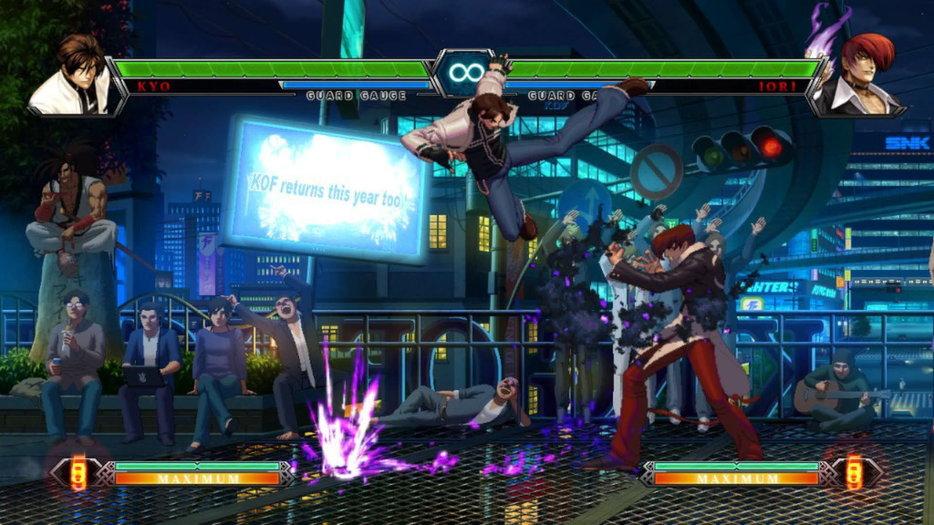 Screenshot for The King of Fighters XIII