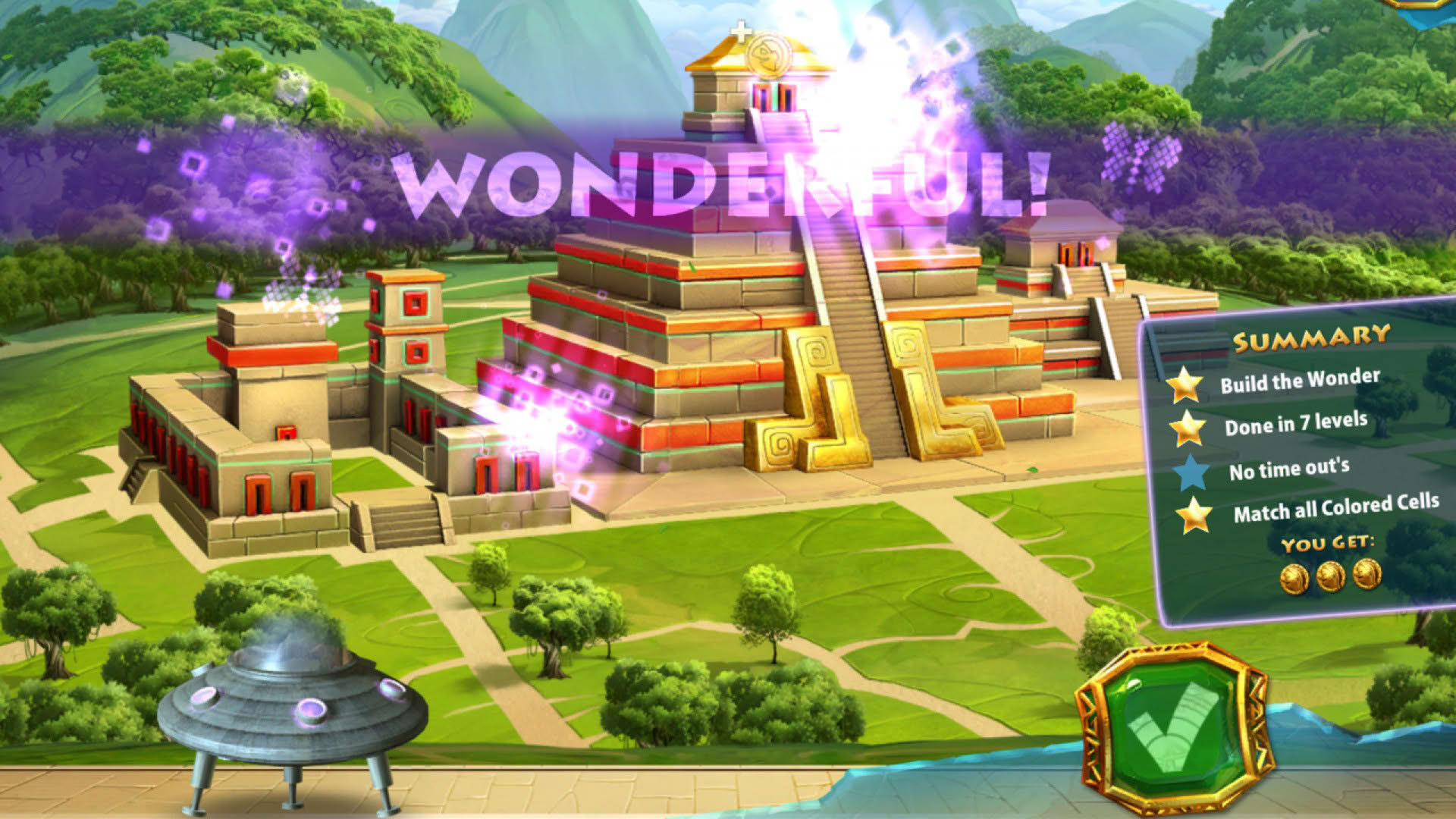 Screenshot for 7 Wonders: Ancient Alien Makeover