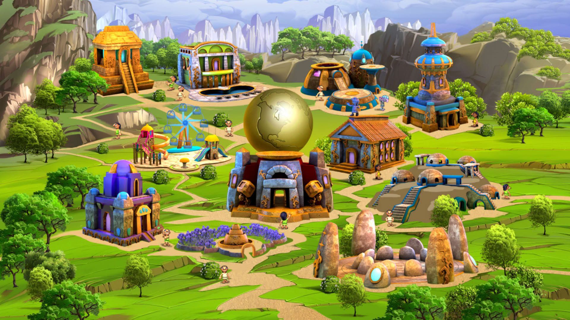 Screenshot for 7 Wonders: Ancient Alien Makeover