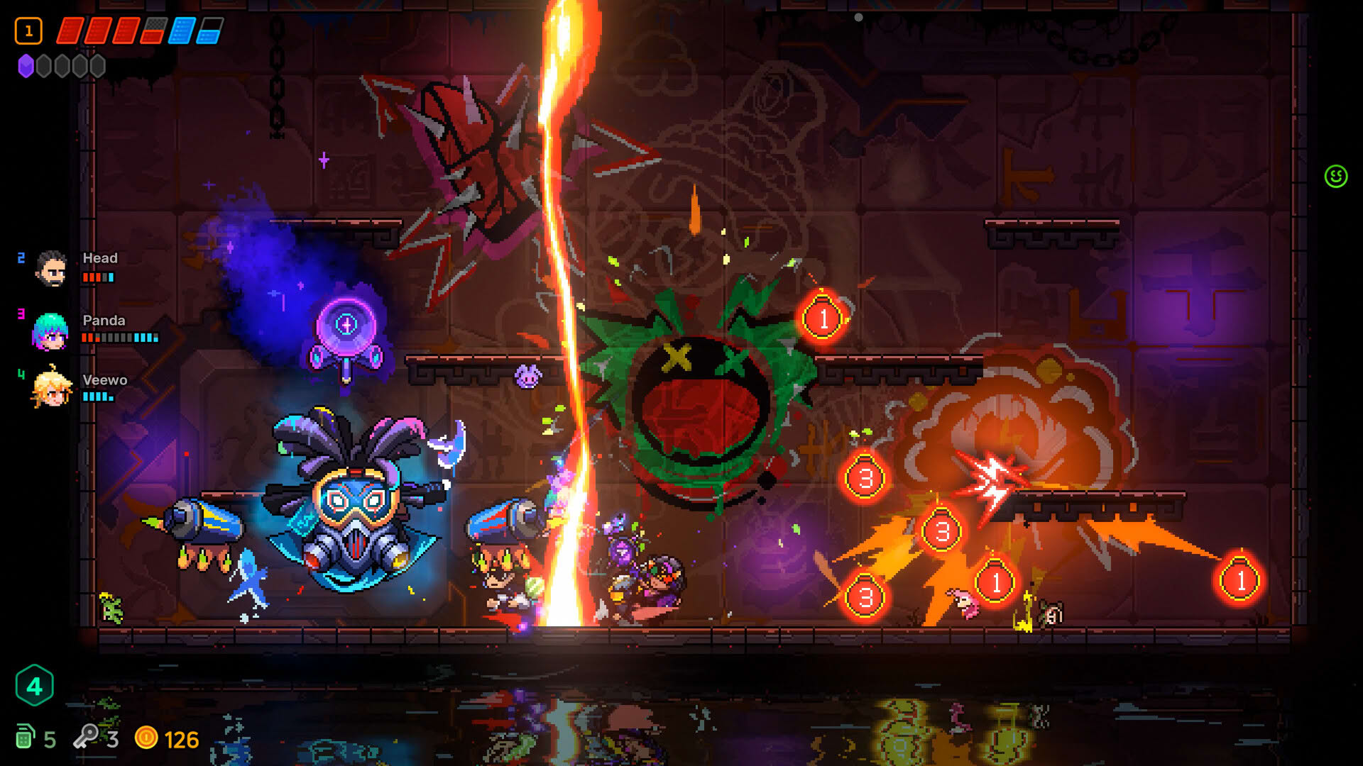 Screenshot for Neon Abyss 2