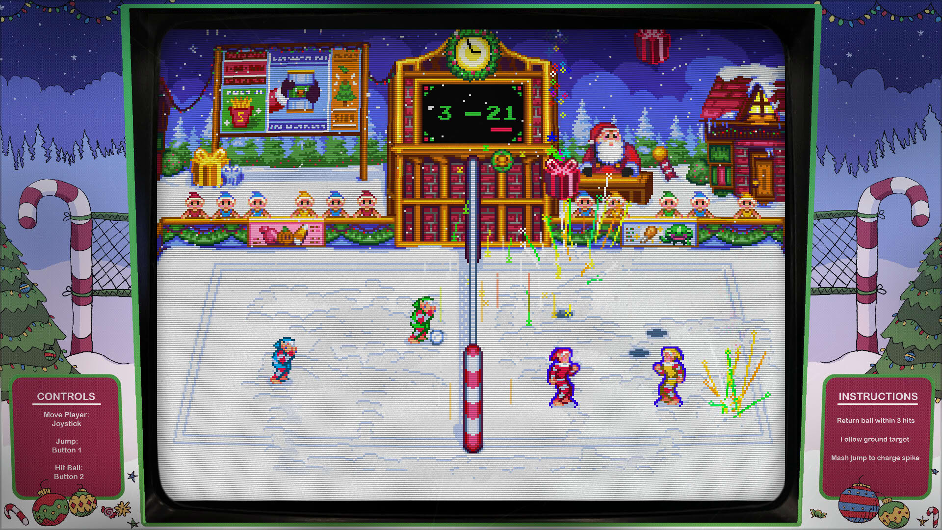 Screenshot for Digital Eclipse Arcade: Jollyball