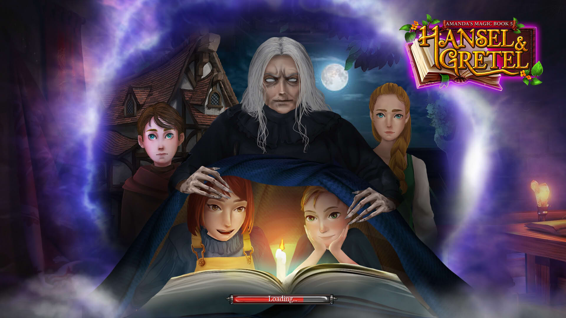 Screenshot for Amanda's Magic Book 5: Hansel and Gretel